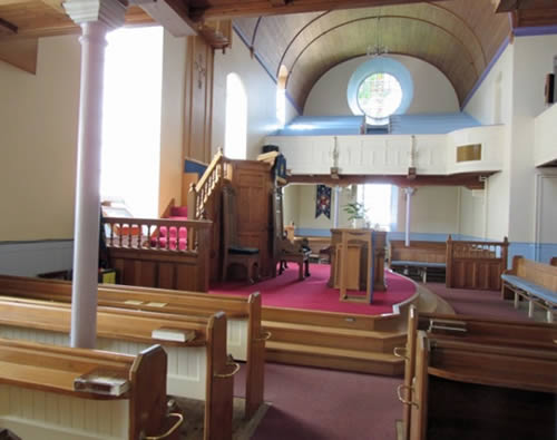 Inside St Mary's Church